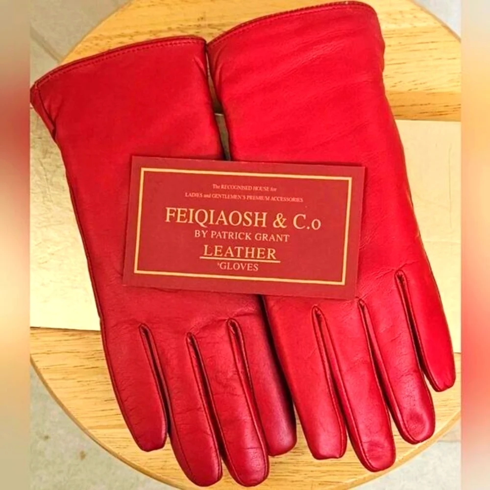 NIB FEIQIAOSH & C.o Ladies & Gentalmens Premium 100%Leather Gloves